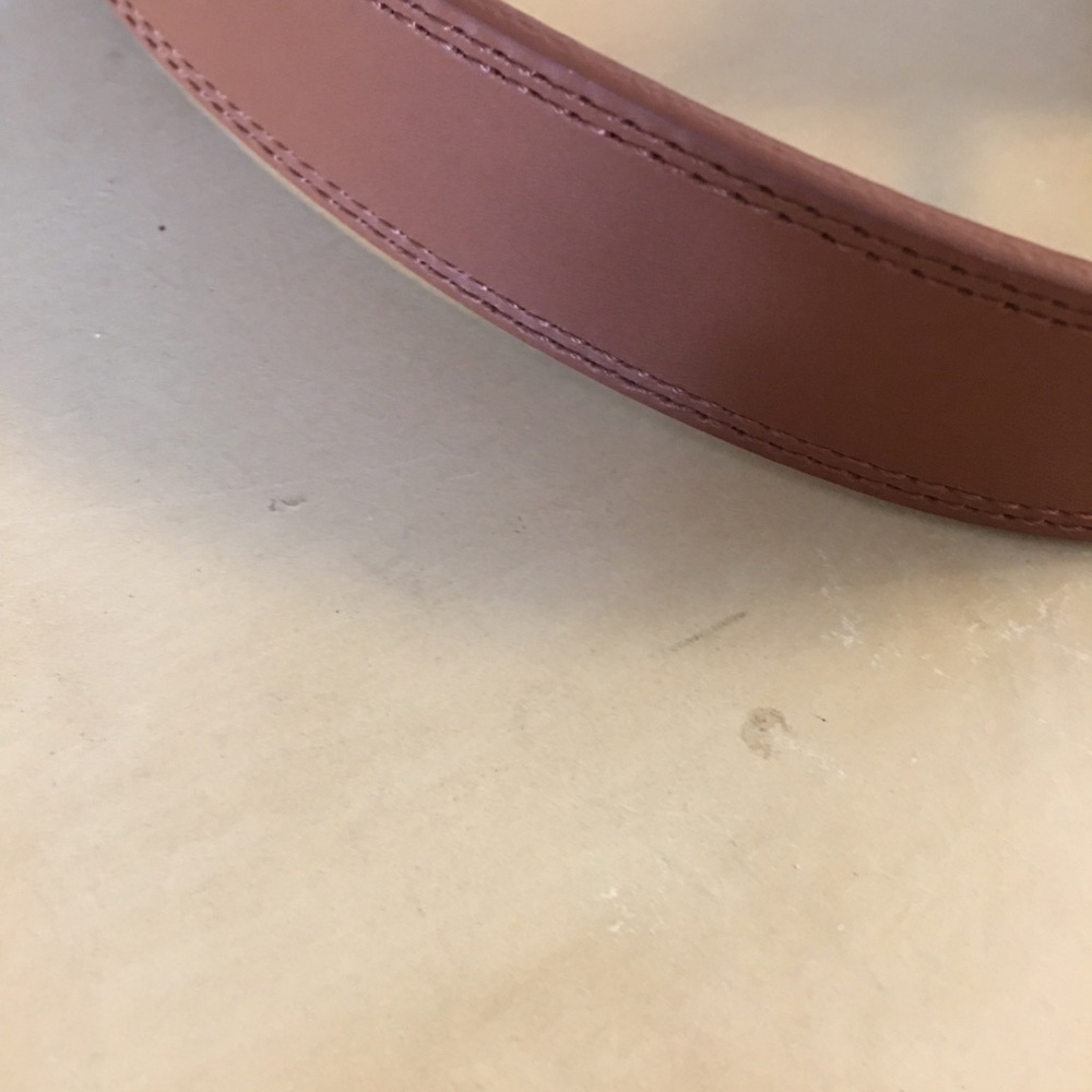 Sezane Taylor belt in natural heritage leather size 85 or s nwot - Picture 4 of 8